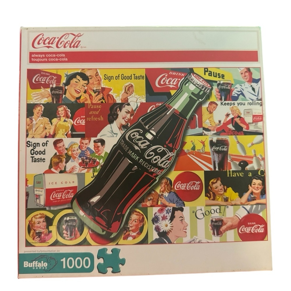Buffalo Coca-Cola 1000 piece jigsaw puzzle‎